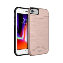 Apple Uyumlu iPhone Buff 8 7 İle Slim Folder Kılıf Rose Gold Rosegold