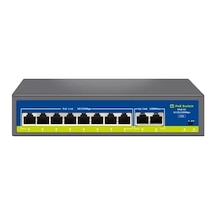 Sh Novacom Nvc-hıf0820gbl-c 8+2 Port Gigabit Uplink Poe Switch 250m Extend Modlu Najmaddin
