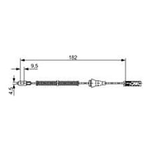 El Fren Telı 182 Mm Astra H Zafıra A 04-14