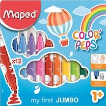 Maped ColorPeps Jumbo Keçeli 12'li-846020
