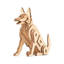 Kikkerland Puzzle-3d Ahpşap Kopek Puzzle Gg149