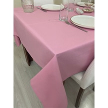 Sıvı Geçirmez Dertsiz Masa Örtüsü Pembe 25 Parça Sıvı Geçirmez Dertsiz Masa Örtüsü Pembe 25 Parça