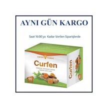 Curfen Zerdeçal İçeren Takviye Edici Gıda 60 Table