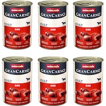 Animonda Gran Carno Sığır Etli Köpek Konserve 400 G X 6 Adet