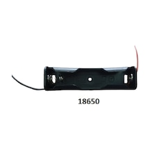 18650 Kablolu Pil Yuvası