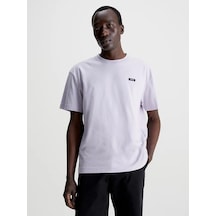 Calvin Klein Calvın Kleın Erkek T-shırt K10k110669-vey Lila