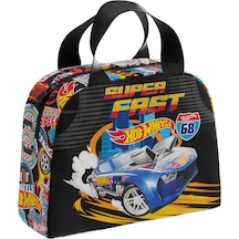 Hot Wheels Beslenme Çantası Kırmızı - Mavi - Siyah