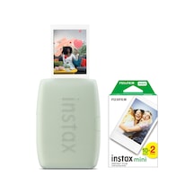 Instax Mini Link 3 Yeşil Akıllı Telefon Yazıcısı Ve 20'li Mini Film Yeşil