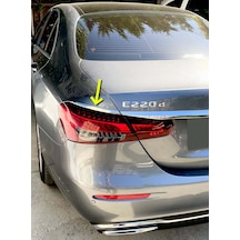 Mercedes W213 E Serisi Makyajlı 2020-2023 Krom Stop Lamba Çıtası