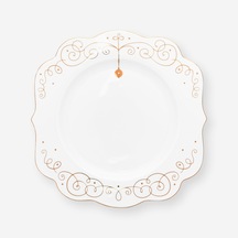 Beyaz Porselen Yemek Tabağı 28 Cm