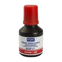 Kraf  Beyaz Tahta Kalem Mürekkebi Kırmızı 445 G 30 ML