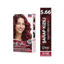 Nevaton 5.66 Şarap Kızılı Kalıcı Krem Saç Boyası