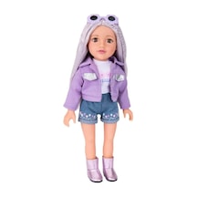 S00094815bebek 47 Cm Mor