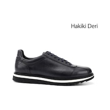 Gönderi(R) Gönderi R Erkek Lacivert Antik Bağcıklı Hakiki Deri Comfort Sneaker Ddma80338307 Lacivert