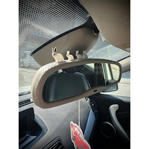 4 Parça Sevimli Tavşan Ailesi Dikiz Aynası Süsü - Ayna Süsü Araba Süsü Torpido Süsü Oto Aksesuar