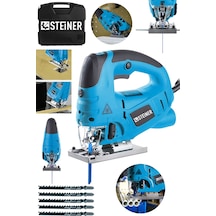 Steiner 4000 Watt Lazerli Otomatik Dekupaj Çantalı Mavi + 5 Uç