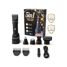 Wablow Vücut Tıraş Makinesi Series 5+1 Seti,yüz/saç/vücut, Ipx7 Su Geçirmez,seramik Bıçak Şarj Standlı
