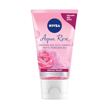 Aqua Rose Organik Gül Suyu İçeren Makyaj Temizleme Jeli 150 Ml, Nemlendirici, Canlandırıcı