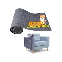 Beylini Kedi Tırmalama Halısı Yapışkanlı Her Yüzeye Uygulanabilir Kesilebilir Mobilya Koruyucu Mat Gri, 40x50