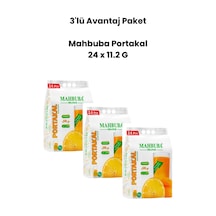 Mahbuba Portakal 3'lü Avantaj Paket Soğuk Veya Sıcak Tüketilebilir Toz İçecek 24 X 11.2 G 11.2 G
