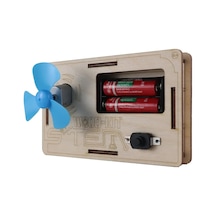 Wood-kit Stem Robotik Kodlama - Pervane Devresi