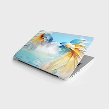 Laptop Sticker Bilgisayar Notebook Pc Kaplama Etiketi Renkli Balı