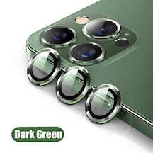 İphone 11 Pro Ve 12 Pro Yeşil Kamera Lens Koruyucu