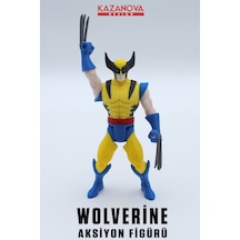 Kazanova Design Wolverine Aksiyon Figürü 14 Cm X-men Marvel Masaüstü Dekoratif Hediyelik