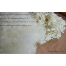 Merinos Yünü Yastık