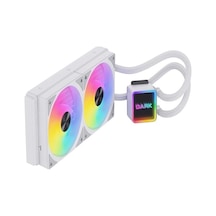 Dark 240mm Freezer W247w Dkccw247w Rgb Sıvı Soğutmalı Am5-1700p İşlemci Fanı Beyaz