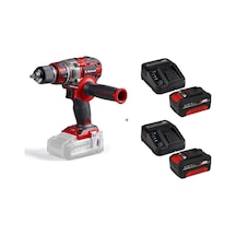 Einhell TP-CD 18/80 Li Bl Solo Darbesiz Matkap Vidalama + 2 x 4 Ah Starter Kit Akü