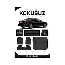 Audi A6 2018 Model Aracınıza Özel 4d Karbonlu Kauçuk Paspas Takımı Ve Bagaj Havuzu