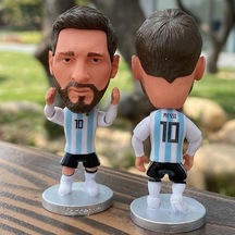 Soulader Lionel Messi Futbolcu Bebek Figürü - 2022 Dünya Kupası Arjantin Milli Takımı Forması - Koleksiyon Ve Oyun Modeli