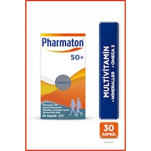Pharmaton 50 Plus Omega 3 Içerikli 30 Kapsül