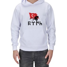 Türk Erkek Kapşonlu Sweatshirt (541469011)