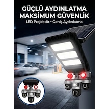Güneş Enerjili Kablosuz Dış Mekan Güvenlik Kamerası Gece Görüşlü