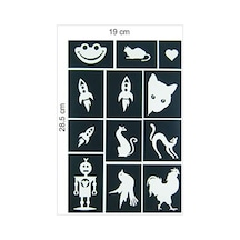 Sticker - Çıkrtma 12 Parça