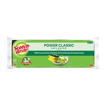 Scotch Brite Yeşil Klasik Sünger Tırnak Koruyuculu 4'lü