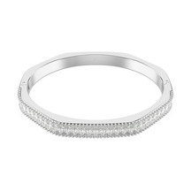 5705784 Swarovski Bilezik Matrıx:bangle Whıte/rhs M Metalik