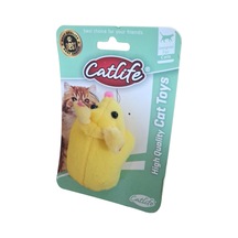 Kedi Oyuncağı Peluş Fare Sarı