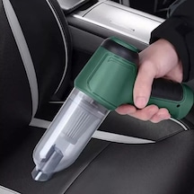 Oto El Süpürgesi Mini Taşınabilir Sarjlı 2 Fonksiyonlu Üfleme Ve Vakum Toz Çekme 120w Araç Detay Süpürge