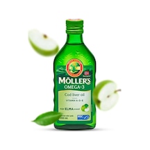 Möller'S Omega 3 Doğal Elma Aromalı Balık Yağı Şurubu 250 Ml