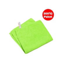 Mulpex Mikrofiber Genel Temizlik Bezi Yeşil 40X40 cm. - 500 Adet