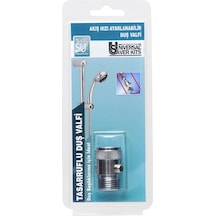 Flowsmart Akış Hızı Ayarlanabilir Duş Stop Valfi Duşta %45 E Varan Su Tasarrufu R1/2 Uyumlu