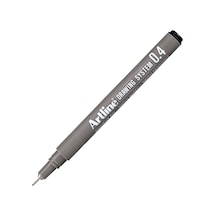 Artline Çizim  Kalemi 0.4 MM Siyah Ek234 12 Adet