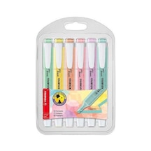 Stabilo Fosforlu Kalem Swing Cool Pastel 6'lı Paket 275/16-8 Çok Renkli