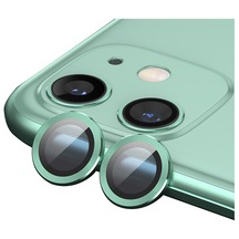 Nettech Apple Uyumlu iPhone 11 Damla Model 2in Kamera Cam Koruyucu - Yeşil