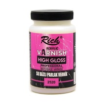 Rich Vernik Su Bazlı Parlak High Gloss 250 Cc Kavanoz 250-2520