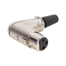 Canon Fiş Dişi 90 Derece L Tip Xlr Jack Fiş