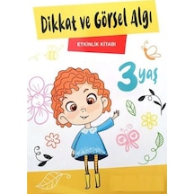 Dikkat Ve Görsel Algı Etkinlik Kitabı 3 Yaş - Keskin Color